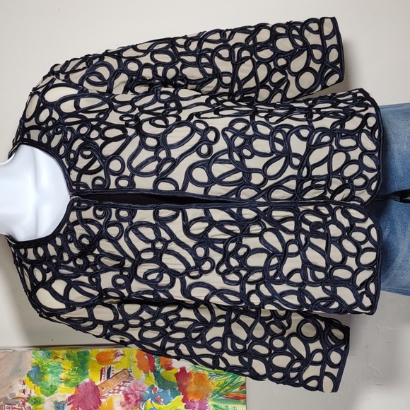 Chico's Jackets & Blazers - Chico's Soutache Ribbon Jacket